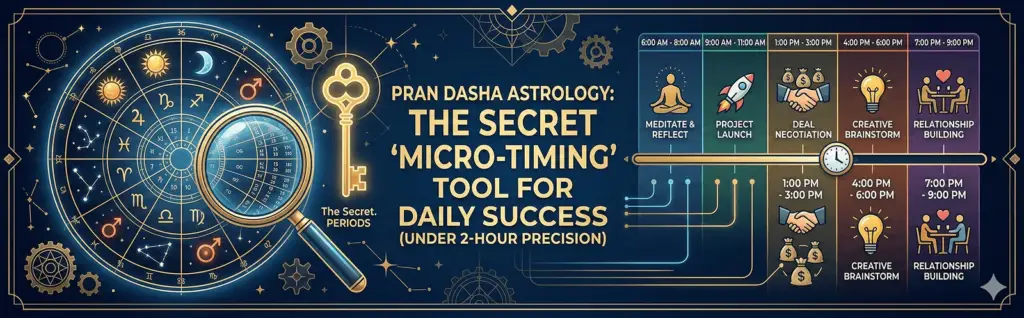 Pran Dasha Astrology: The Secret “Micro-Timing” Tool For Daily Success (Under 2- Hour Precision)