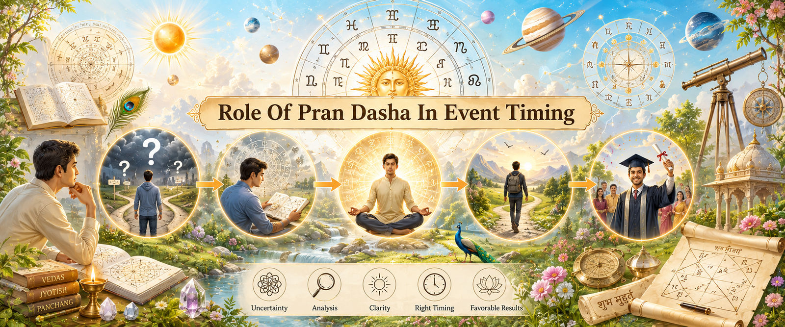 Importance Of D60 Chart In Event Timing: Why Some Events Happen Exactly When They Do 5 Role Of Pran Dasha In Event Timing In Vedic Astrology Showing How Planetary Periods Help Predict Marriage, Career, Finances, And Important Life Events.